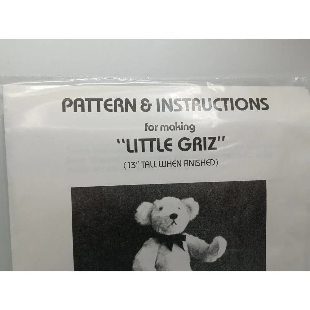 2) Dorothy L. Rowland Pattern & Instructions For Making 